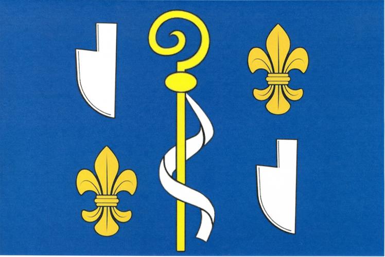 Vlajka obce Pokojovice