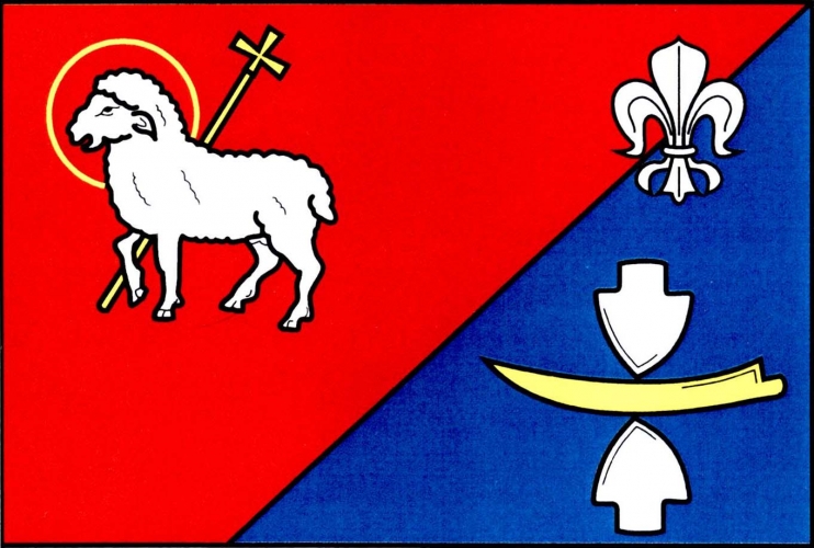 Vlajka obce Lukov
