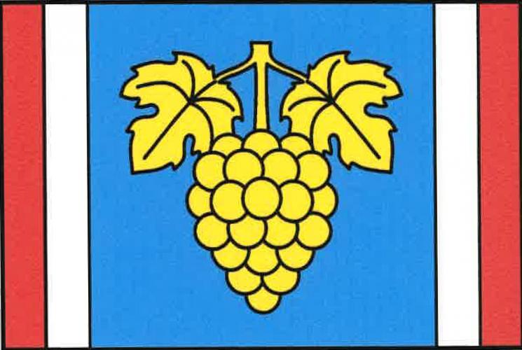 Vlajka obce Hroznatín