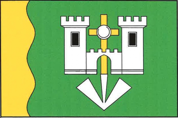 Vlajka obce Vitějovice