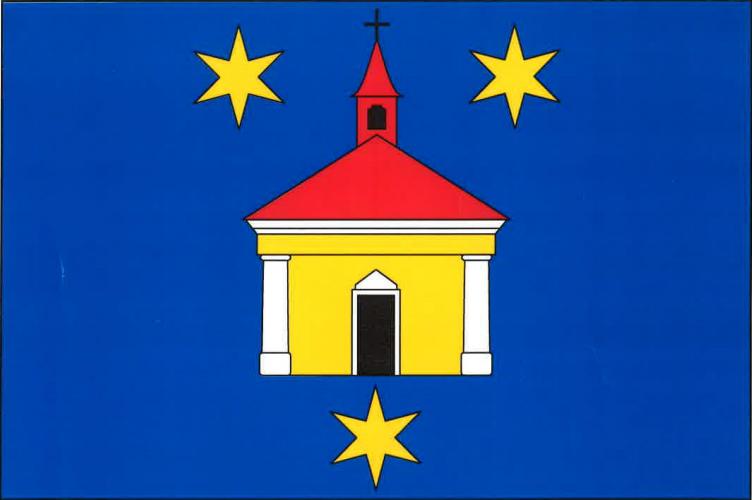 Vlajka obce Přešťovice