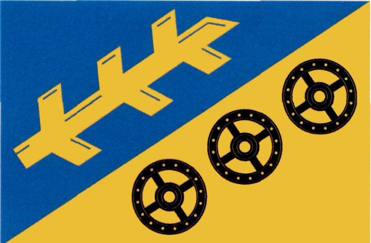 Vlajka obce Strašice