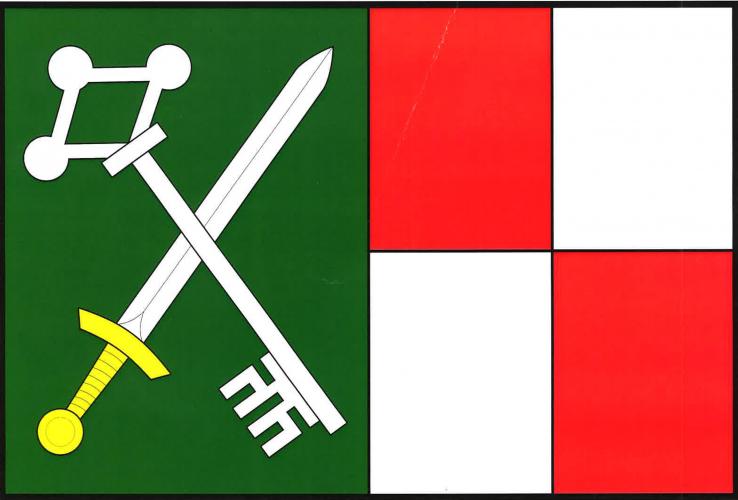 Vlajka obce Záboří