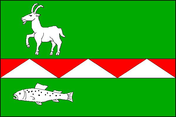 Vlajka obce Pstruží