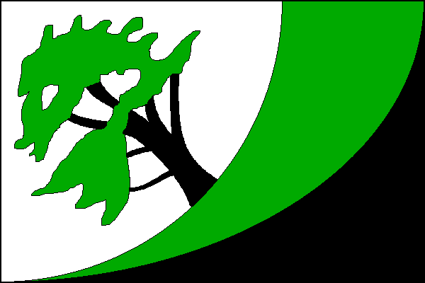 Vlajka obce Horní Suchá