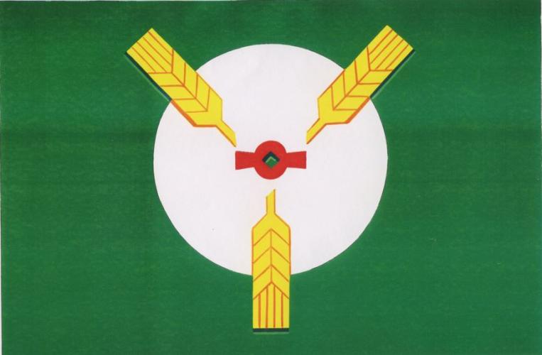 Vlajka obce Uhřičice