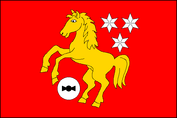 Vlajka obce Hlavnice