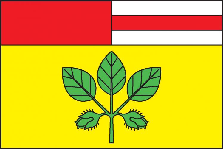 Vlajka obce Bukovec