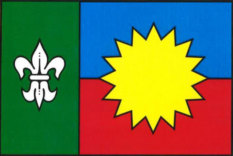 Vlajka obce Česká Kubice