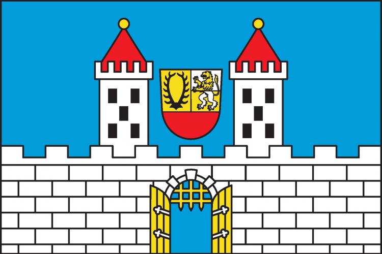 Vlajka obce Hostouň