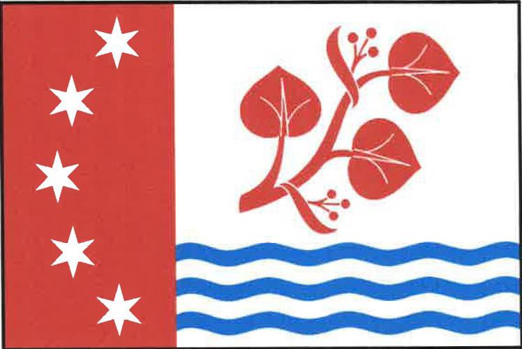 Vlajka obce Chocomyšl