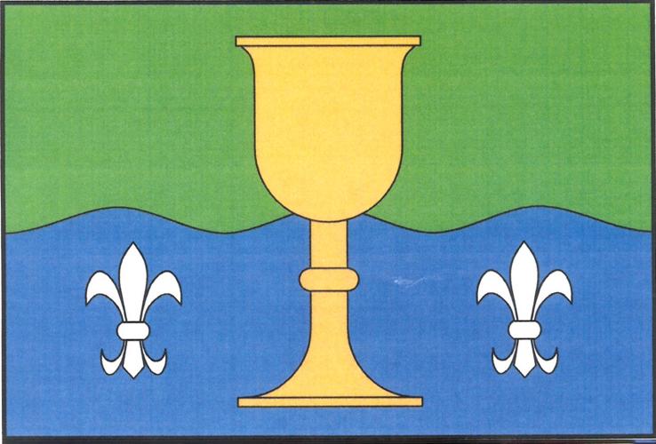 Vlajka obce Luženičky