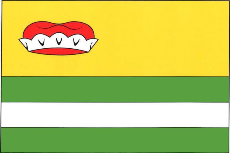 Vlajka obce Mířkov