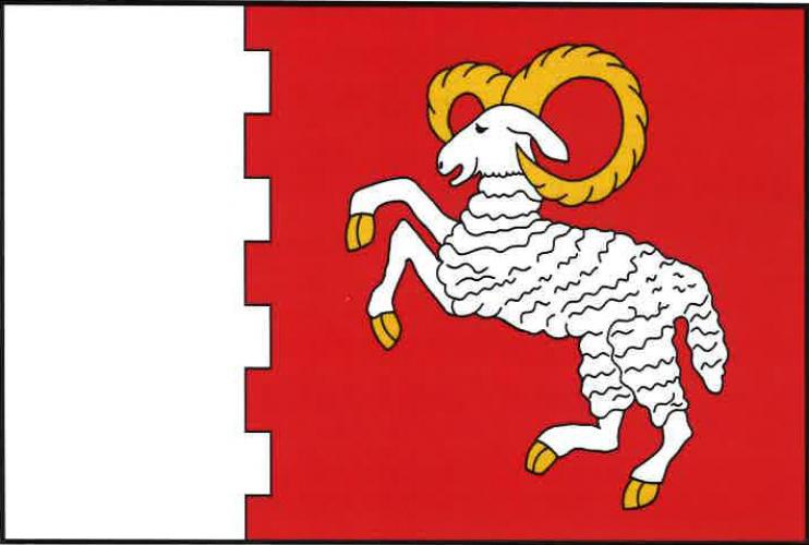 Vlajka obce Osvračín