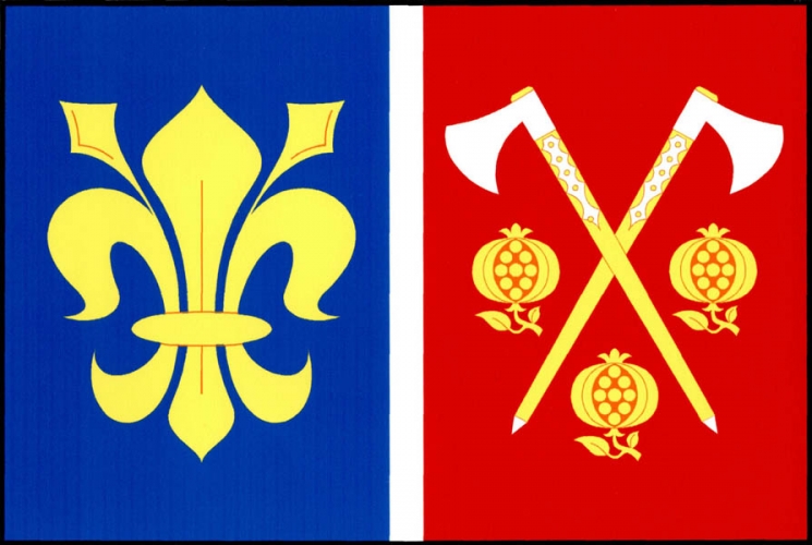 Vlajka obce Pocinovice