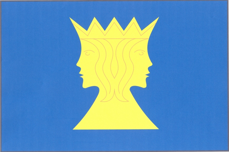 Vlajka obce Milhostov