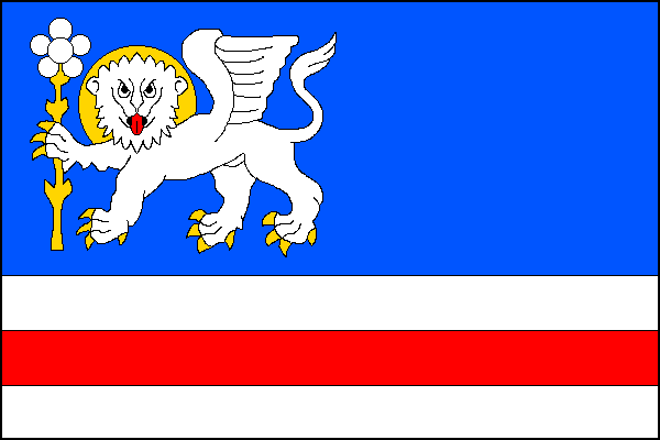 Vlajka obce Střítež
