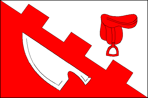 Vlajka obce Nové Sedlice