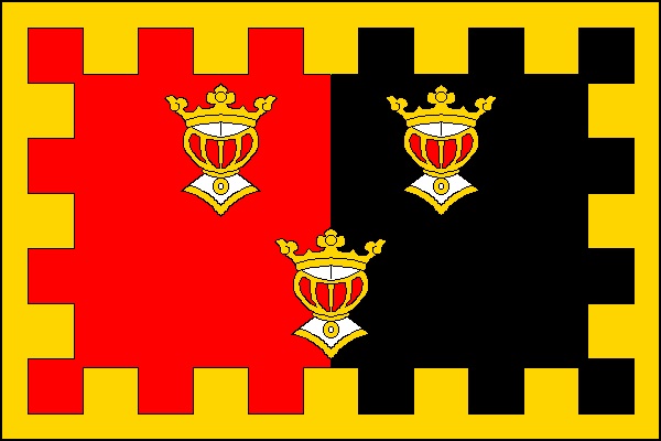 Vlajka obce Štědrá