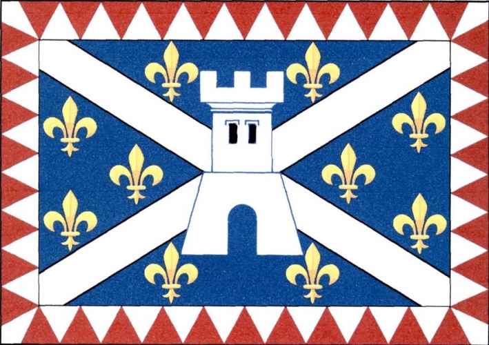 Vlajka obce Velichov