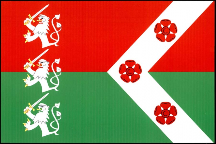 Vlajka obce Verušičky