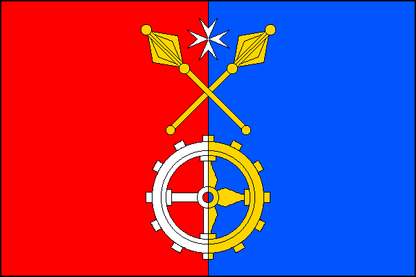 Vlajka obce Bolešiny