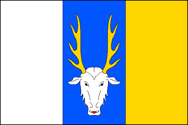 Vlajka obce Dešenice