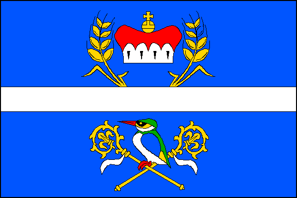 Vlajka obce Dnešice