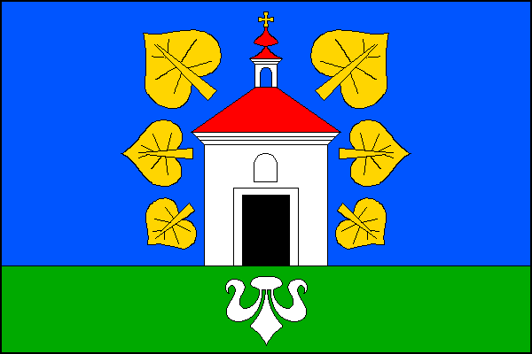 Vlajka obce Chlum