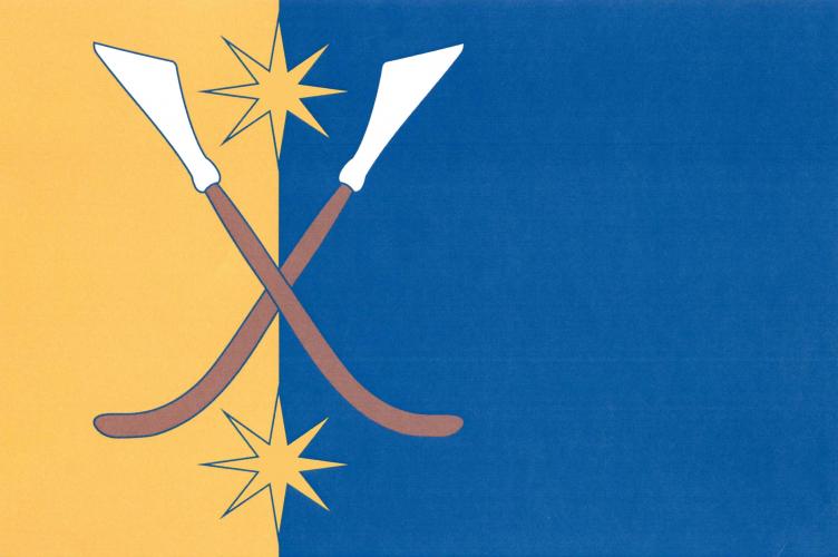 Vlajka obce Držovice