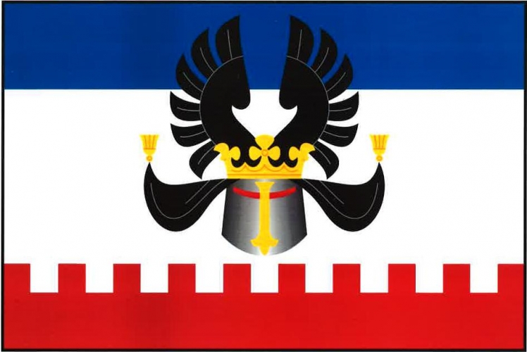 Vlajka obce Chrást