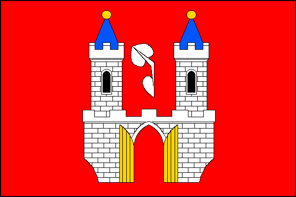 Vlajka obce Pňovany