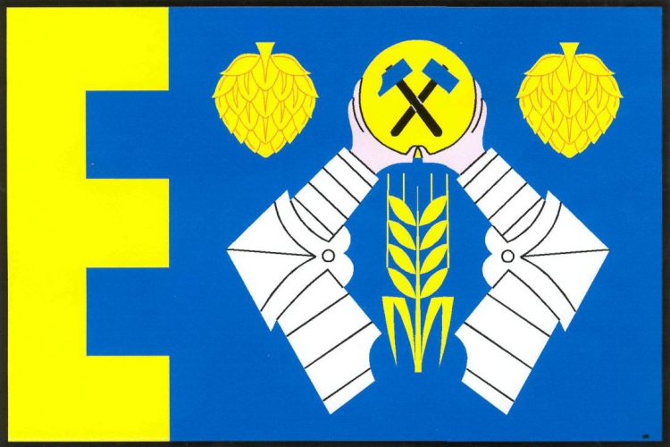Vlajka obce Rochlov