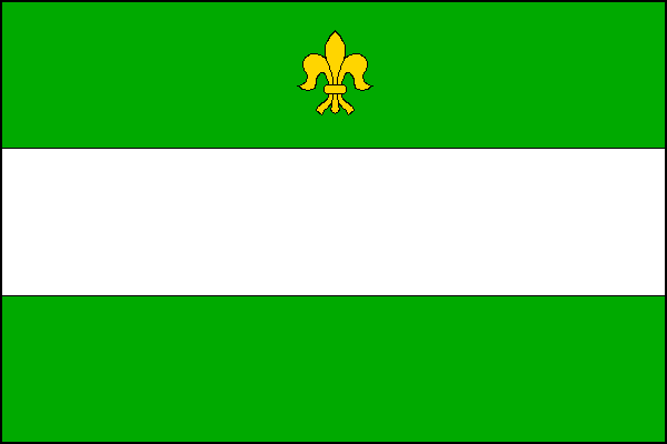 Vlajka obce Benešovice