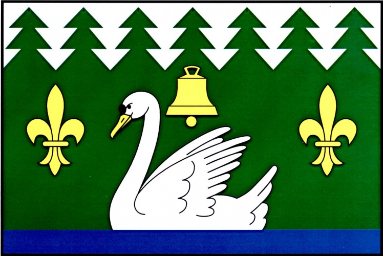 Vlajka obce Přeborov