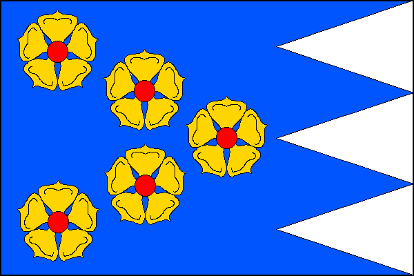 Vlajka obce Blažejov