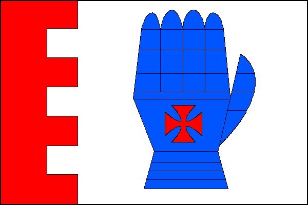 Vlajka obce Velenice