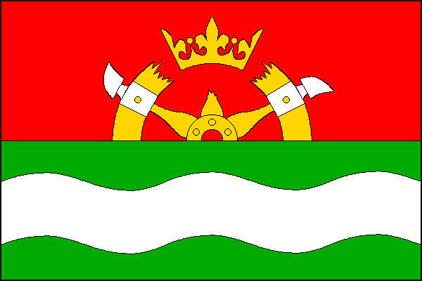 Vlajka obce Dolní Podluží