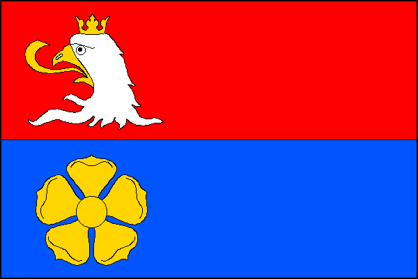 Vlajka obce Polště