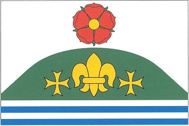 Vlajka obce Dunajovice