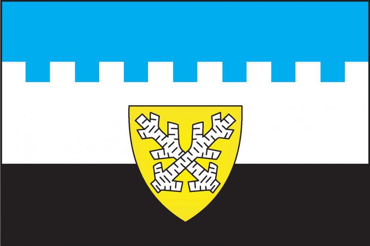 Vlajka obce Šluknov