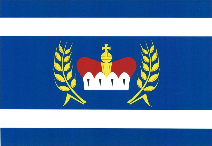 Vlajka obce Hrušovany