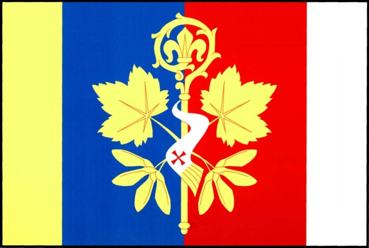 Vlajka obce Klenovice