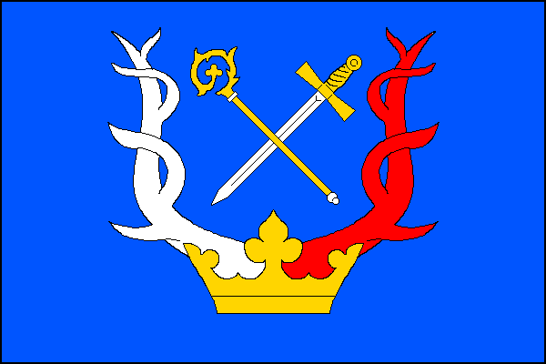 Vlajka obce Křižany