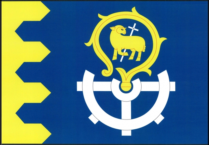 Vlajka obce Počaply