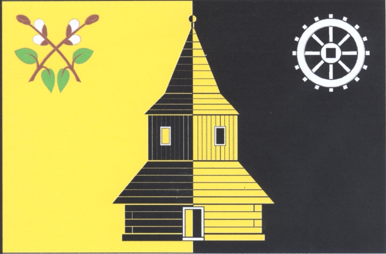 Vlajka obce Vlastibořice