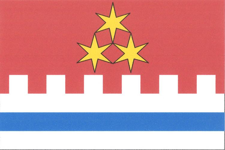 Vlajka obce Starosedlský Hrádek