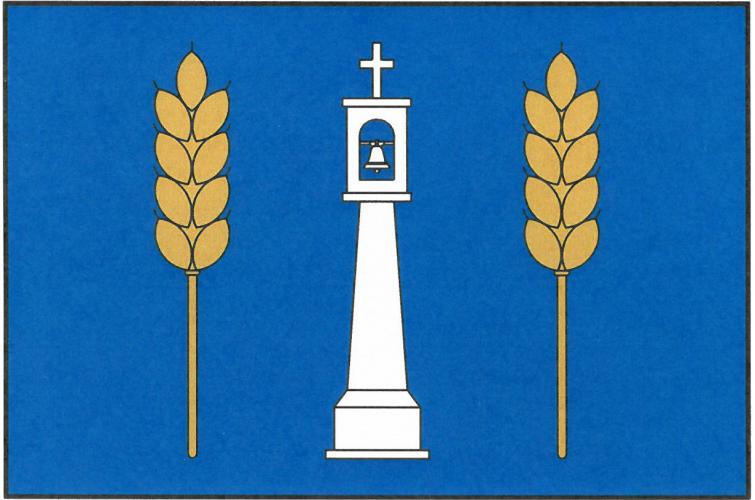 Vlajka obce Křenice