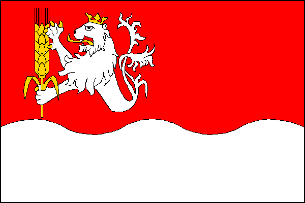 Vlajka obce Mlékojedy