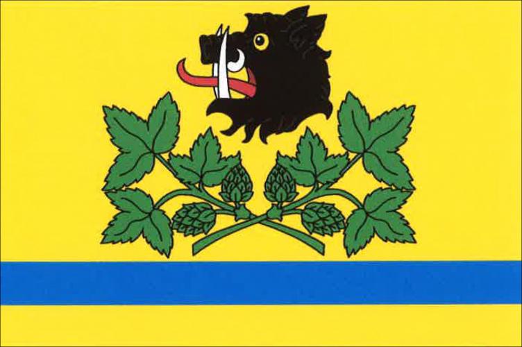 Vlajka obce Radovesice